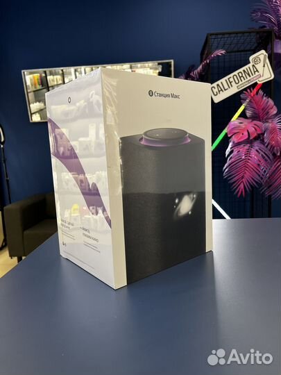 Яндекс Станция Макс с Zigbee Чёрная