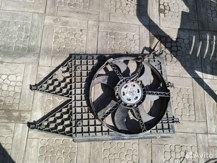 Шкода фабия 2 вентилятор охлаждения двигателя