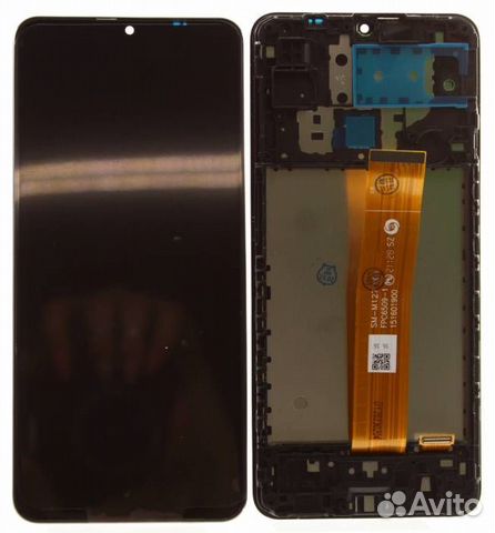 Дисплей для Samsung M12 (M127F) в рамке REV 01