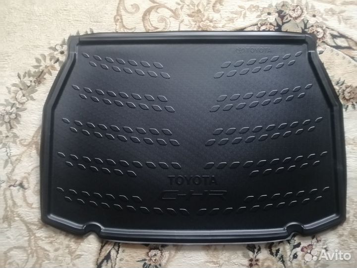 Коврик багажника резиновый Toyota C-HR 2016-2023
