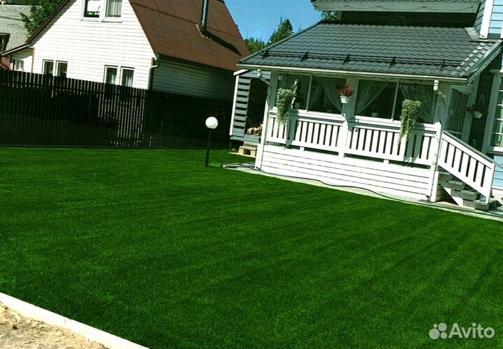 Рулонный газон 
