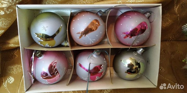 Елочные игрушки.Винтаж. СССР