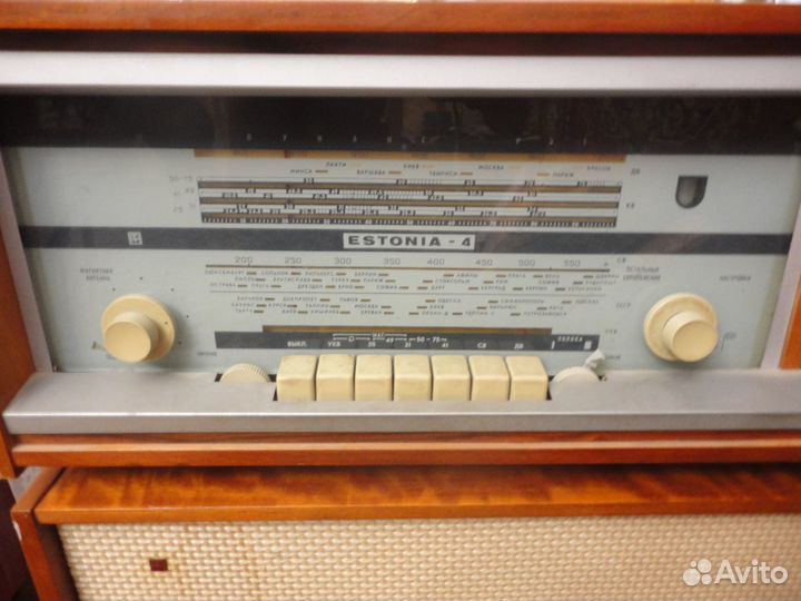 Ламповая радиола estonia -4