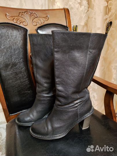 Сапоги кожа Dr martens