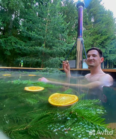 Банный чан и баня