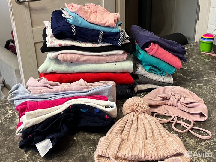 Детские вещи пакетом 80 р для девочки