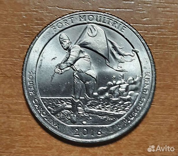 Монеты США (25 центов 