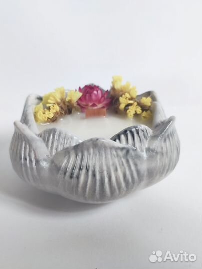 Ароматическая свеча ручной работы