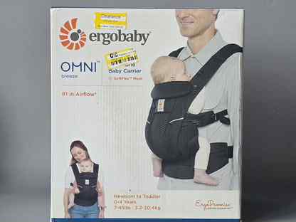 Оригинал Ergobaby Omni Breeze Onyx Black Эргорюкза, Санкт-Петербург