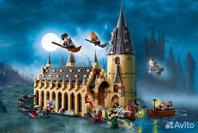 Конструктор Bela 11007 Большой зал Хогвартса