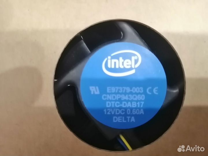 Кулер для процессора Intel Original