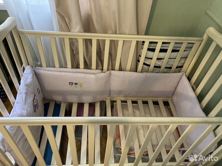 Бортики в детскую кроватку