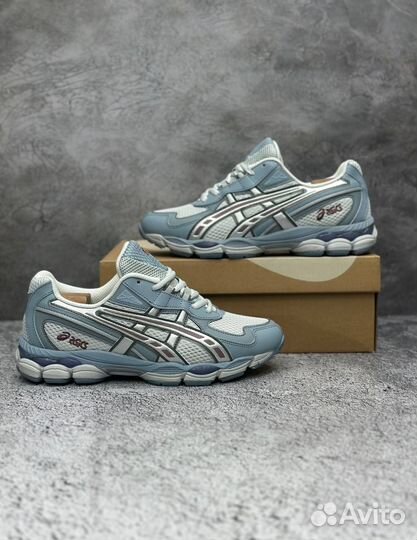 Кроссовки Gel NYC 2055 Glacier Dolphin Grey blue