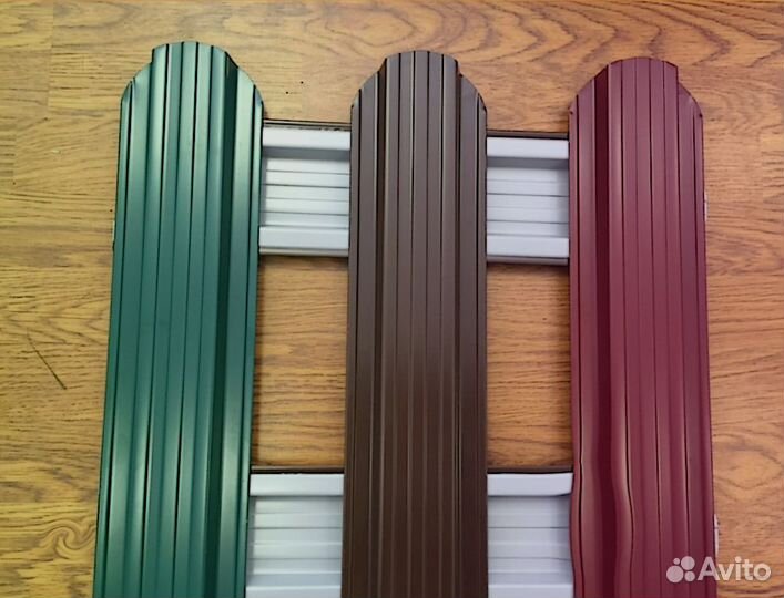 Евроштакетник цветной выбери свой забор