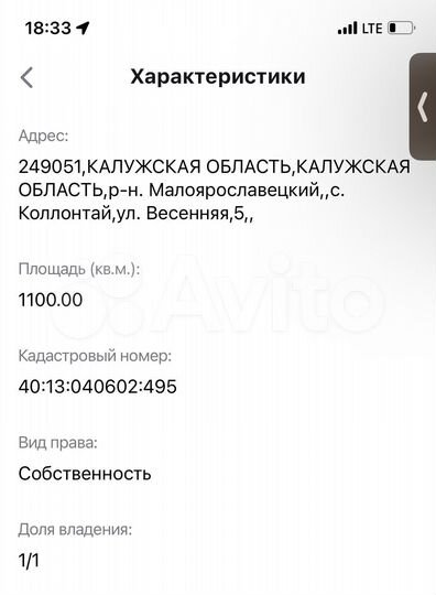 Участок 11 сот. (ИЖС)