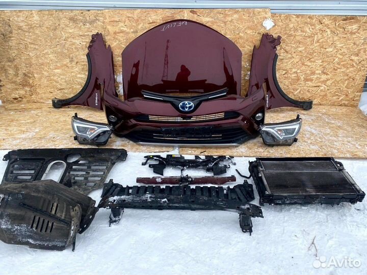 Капот бампер крылья фары Ноускат Toyota Rav-4 40
