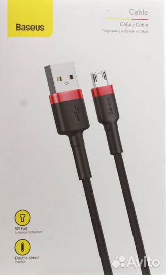 Кабель micro USB Baseus Cafule camklf-B91 /Красный