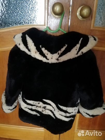 Шуба мутоновая детская