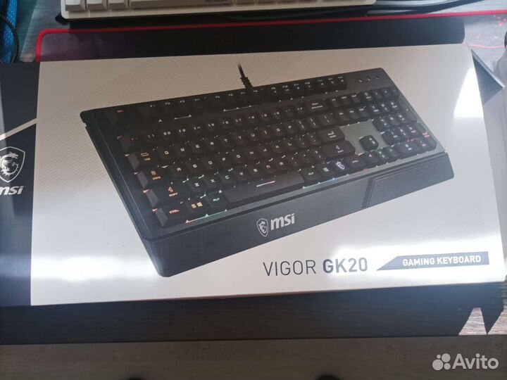 Игровая клавиатура MSI vigor GK20