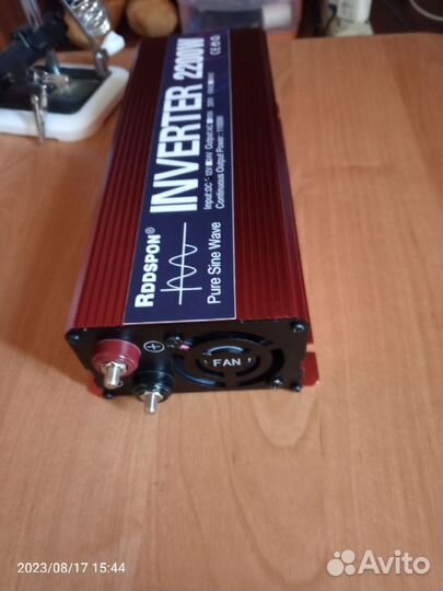 Инвертор 2200 вт Чистый синус 12-220 вольт
