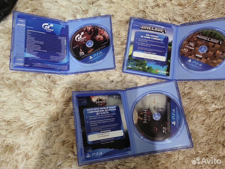 Диски Ps 4 комплект либо по отдельности