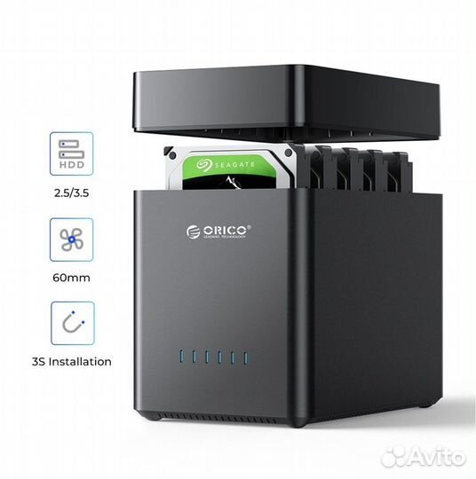 Док-станция orico DS500C3 на 5 HDD