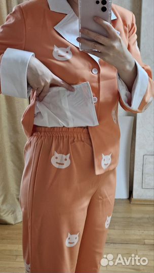 Пижама женская косплей Ханекава, Bakemonogatari