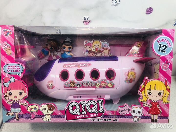 Самолет и Автобус Лол с Куклами