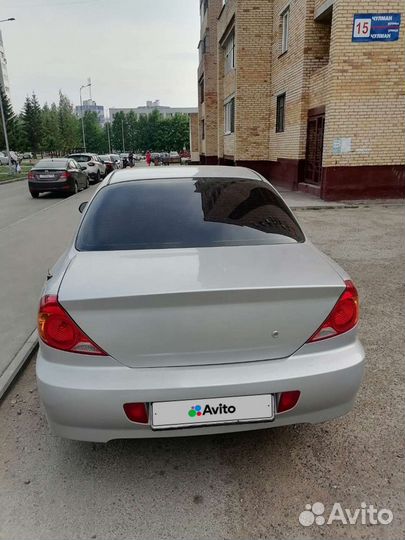 Kia Spectra 1.6 МТ, 2006, 189 000 км