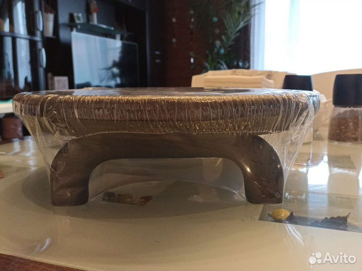 Большая сервировочная тарелка блюдо (дерево)