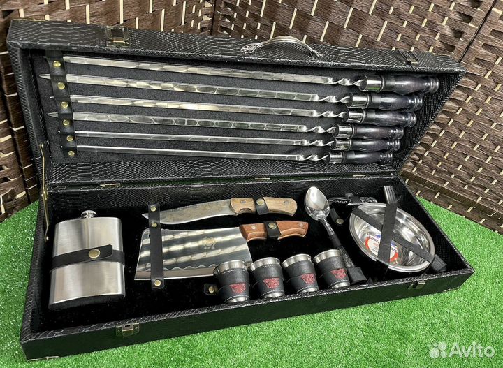 Шашлычный набор в кейсе