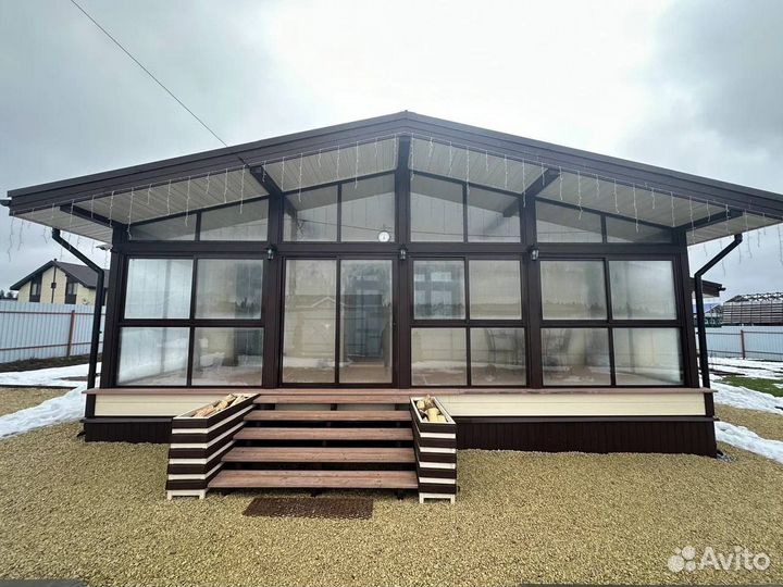 Остекление / Остекление веранд / Алюминиевые окна