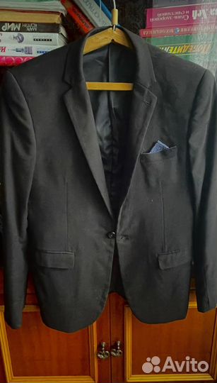 Пиджак мужской черный