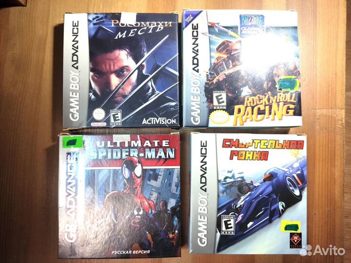 GBA картриджи для Nintendo game boy advance