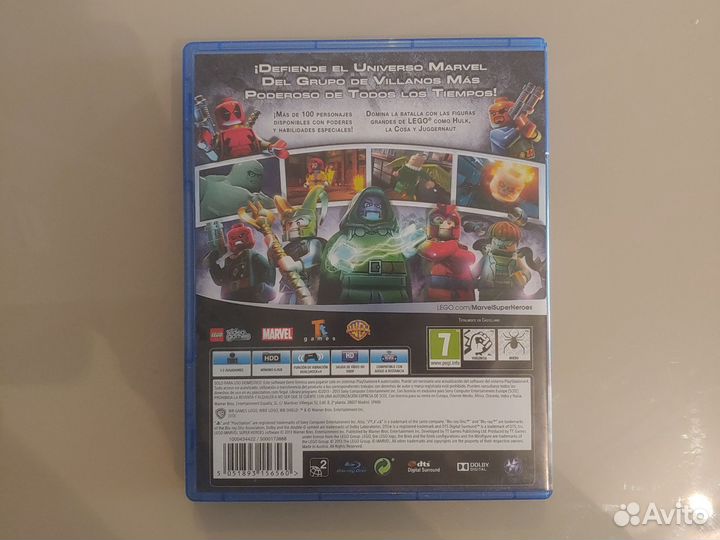 Lego Marvel super heroes ps4