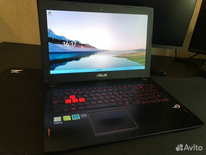 Игровой ноутбук asus ROG strix GL502VM-FY198T