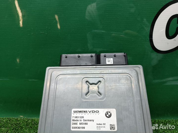 Блок управления двигателем Bmw X3 E83 N52B25A 2007
