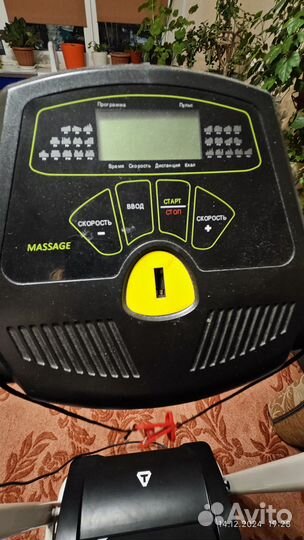 Беговая дорожка электрическая компактная бу