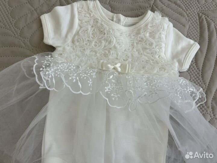 Боди праздничное для девочки 68