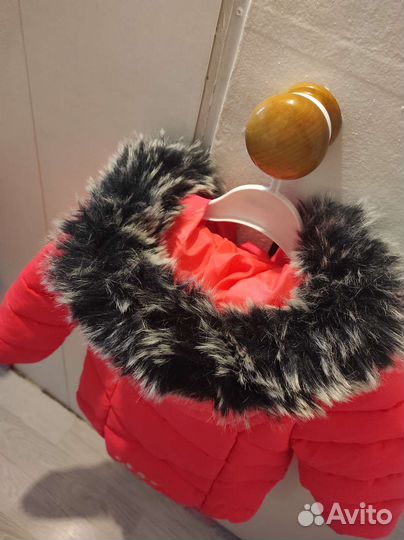 Пальто детское зимнее