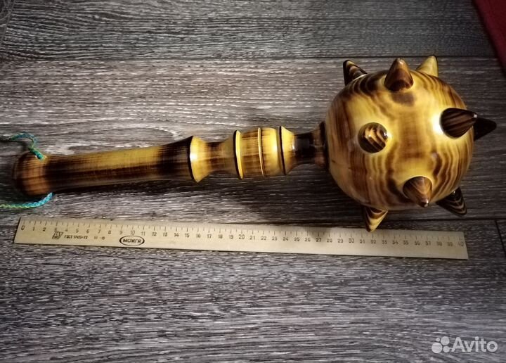 Булава деревянная