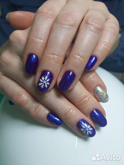 Маникюр педикюр гель лак укрепление,дизайн ногтей