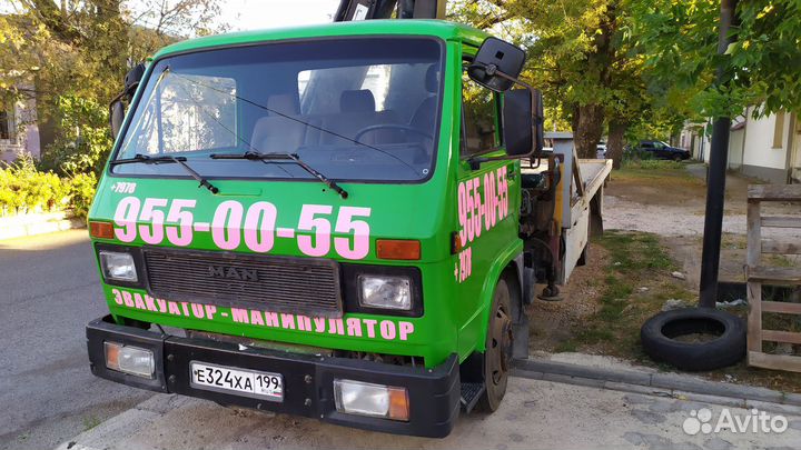 MAN 8.150 с КМУ, 1989