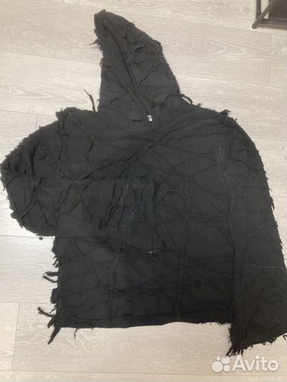 Худи дистресс + лонгслив