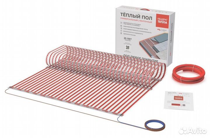 Тёплый пол 2 кв.м