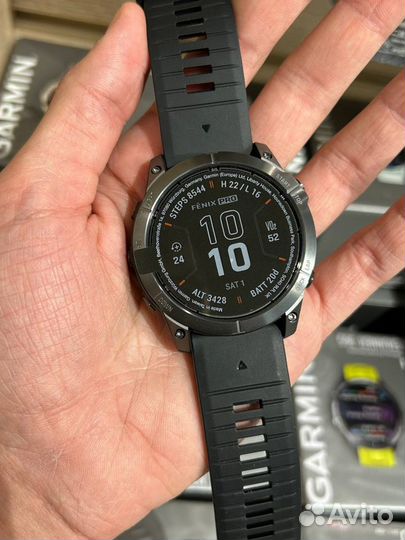 Часы Garmin Fenix 7X Pro Sapphire Solar