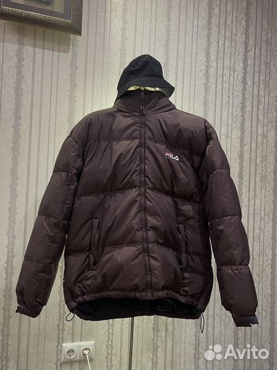 Пуховик Fila Big Logo Vintage 00's