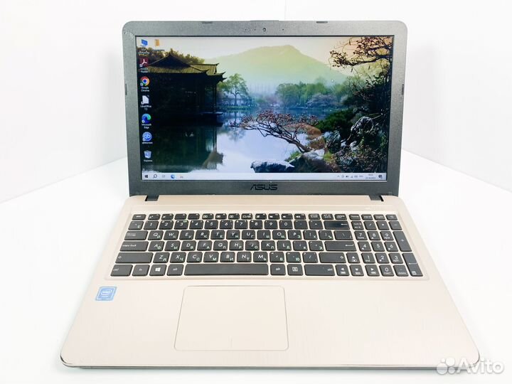 Офисный ноутбук Asus Intel/SSD