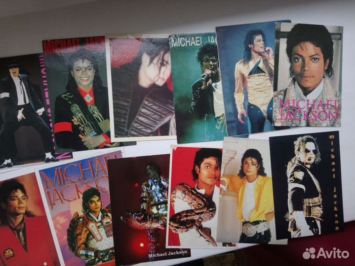 Коллекционные открытки с Майклом Джексоном раритет