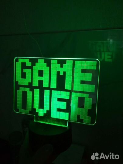 Ночник 3D светильник